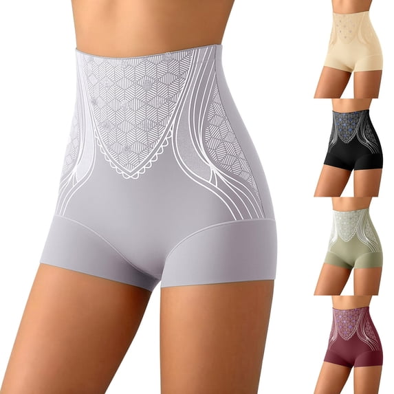 SAZBJOJN Shapewear Shorts for Women Breathable Tummy Control Butt Lifter Shaper Underwear for Women Lightweight Everyday Shorts High Waist Seamless Shorts Size L Black