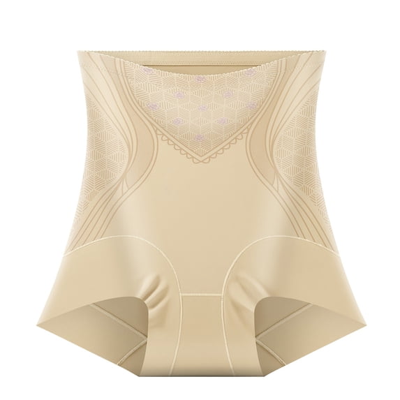 SAZBJOJN Shapewear Shorts for Women Breathable Tummy Control Butt Lifter Shaper Underwear for Women Lightweight Everyday Shorts High Waist Seamless Shorts Size XXL Beige
