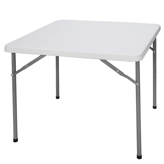 SAZYY 4-Person Portable Folding Table for Camping Picnic, Aluminum Table Indoor Outdoor Use, Lightweight