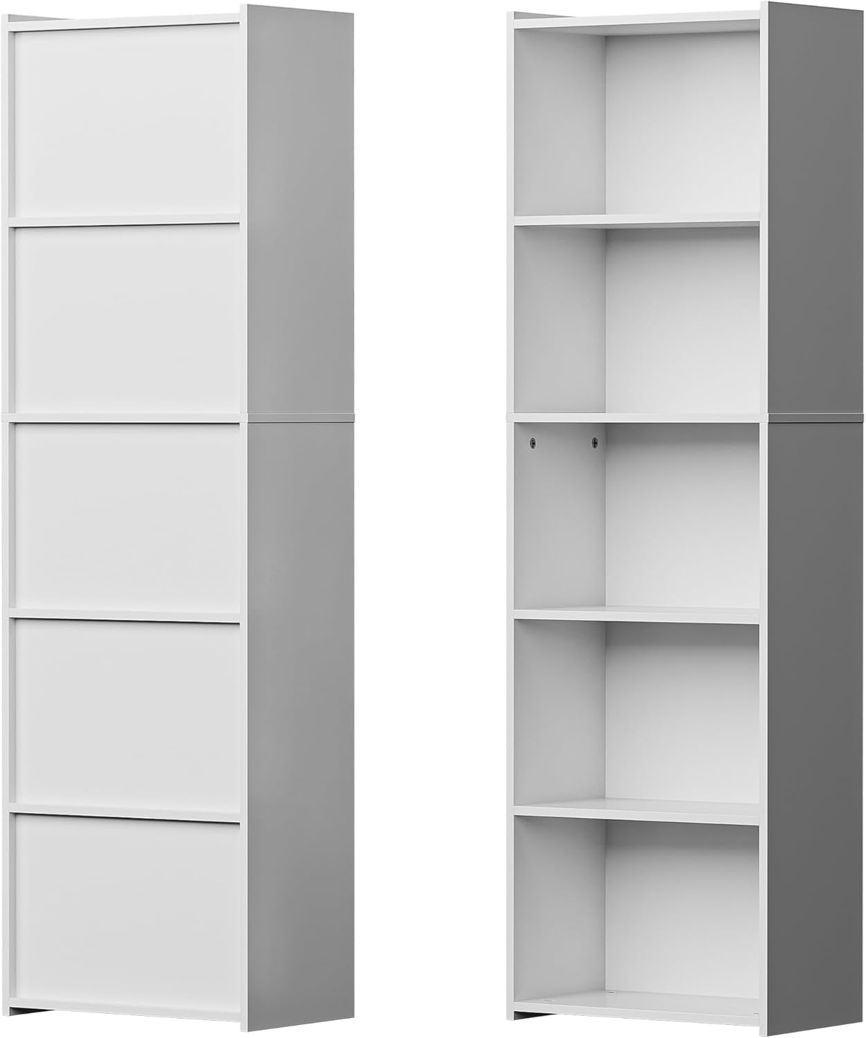 Photo inspiration: Visual Reference: Sazyy Narrow Bookcase And Bookshelf Freestanding Open Shelf Display Storage
