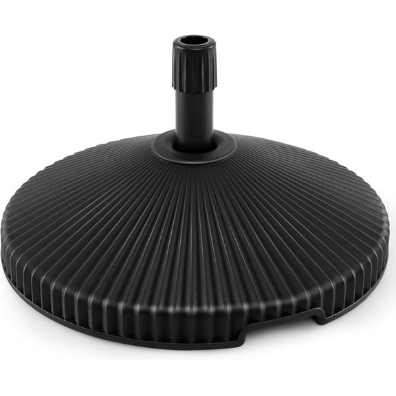 SAZYY Umbrella Base, Heavy Duty Outdoor Umbrella Weights with Handle for 1.5'' & 1.9'' Poles, Water & Sand Filled Umbrella Stand for Yard, Garden, Poolside, 55.0 Pounds