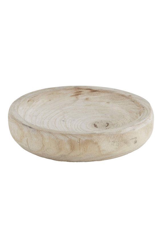 SB Design Studio F2832 Table Sugar Collection Paulownia Wood Bowl, Small, Natural
