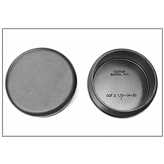 SB Distribution Ltd. 2-1/2" Round LDPE (CCF-2 1/2-14-20) for Tube Hole 2.34"-2.43" ID), Plastic End Caps for Fencing Equipment, Plastic Hole Plugs Black, Pack of 100