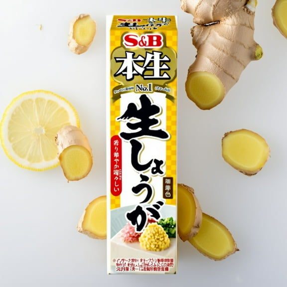 SB Hon Nama Fresh Ginger 40g Tube Natural Color  Made in JAPAN - Tokyo Sakura Mall