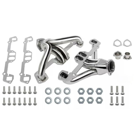 Stainless Steel Exhaust Headers for Mopar 5.2L 5.6L 5.9L V8 Chrysler Dodge Plymouth 1966-1996 Performance Upgrade