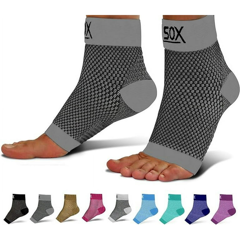 SB SOX Plantar Fasciitis Relief Socks (1 Pair) for Women & Men