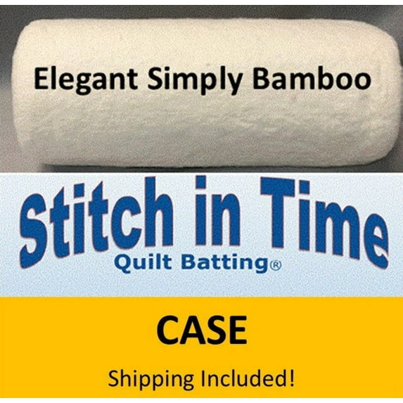 SB120C Simply Bamboo Batting (Case(4), King 120 in x 120 in) shipping included*
