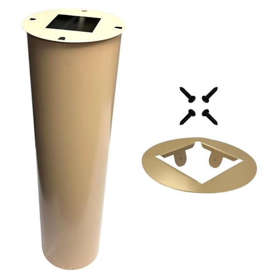 SB3 Raccoon Squirrel Baffle & Guard - 4 x 4 Post; Tan