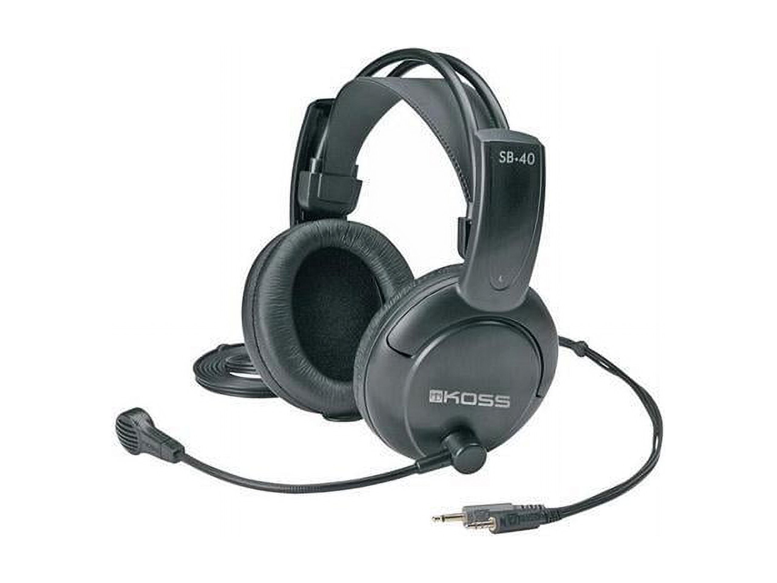 SB40 20Hz Stereophone Padded Headband with Microphone - image 1 of 2