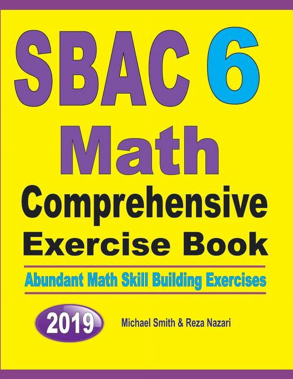 Sbte Math Book SBAC 6 Math Comprehensive Exercise Book: Abundant Math Skill Building ...