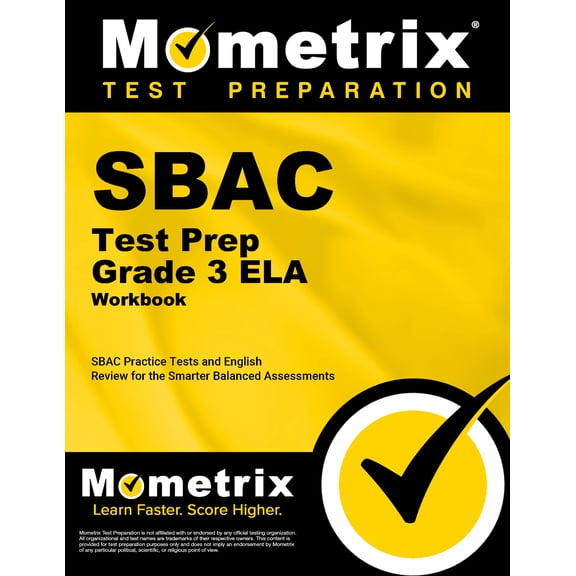 SBAC Test Prep Grade 3 ELA Workbook