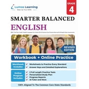 Sbac Test Prep Grade 4 English Language Arts Literacy Ela Common Core Practice Book -Length Online Assessments Smarter Bal