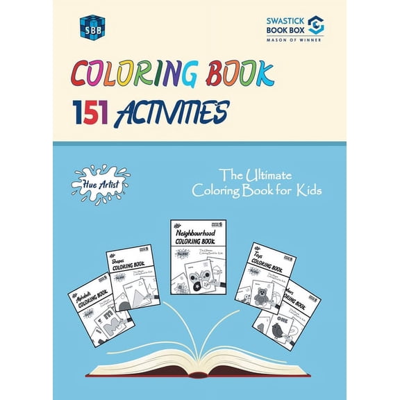 SBB Coloring Book 151 Activities, (Paperback)
