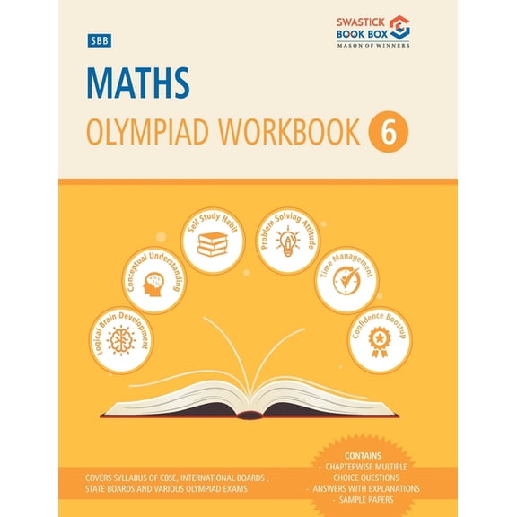 SBB Maths Olympiad Workbook - Class 6, (Paperback)