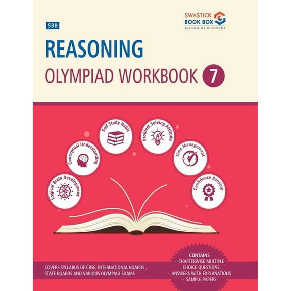 SBB Reasoning Olympiad Workbook - Class 7, (Paperback)