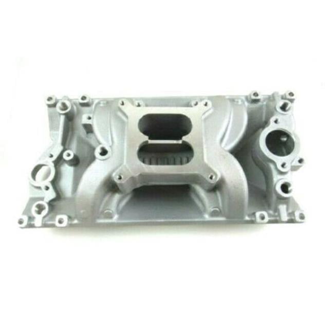 SBC 350 Eliminator Vortec Intake Manifold, Satin