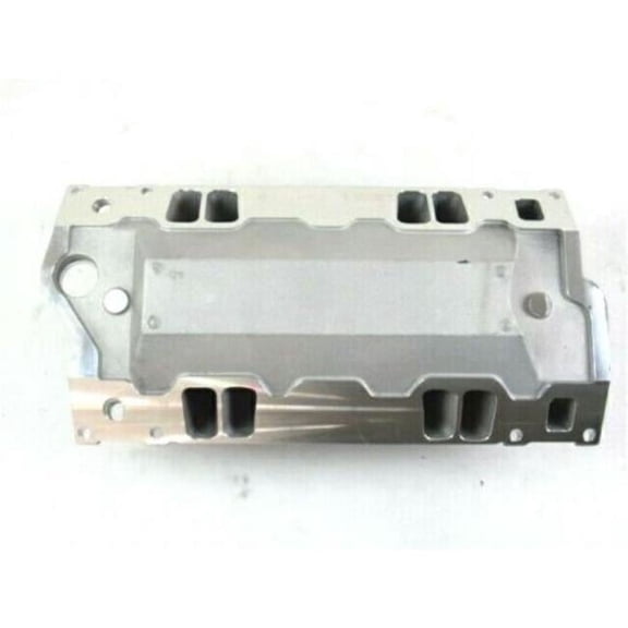 SBC 350 Vortec High Rise Intake Manifold, Black - BPE-4010B