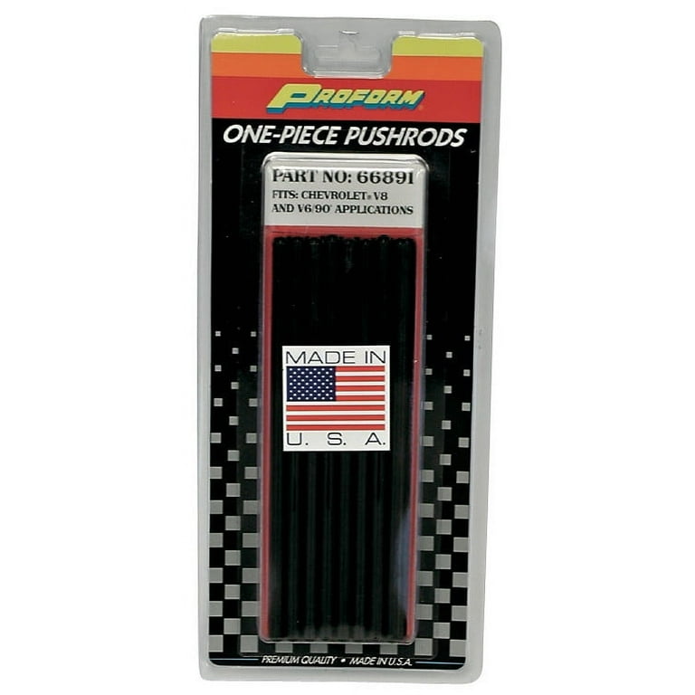 Proform Small Block Chevy (SBC) 5/16in Chrome Moly Pushrods - 7.800in Long Proform Small Block Chevy (SBC) 5/16in Chrome Moly Pushrods - 7.800in Long