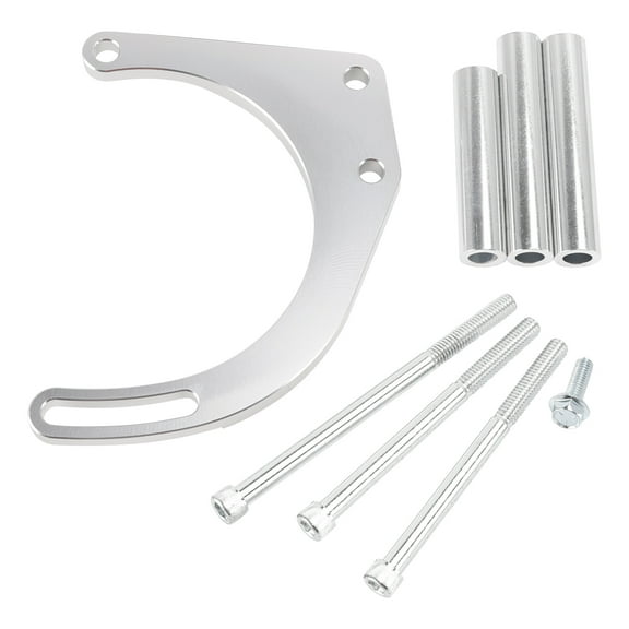 Electric Water Pump Small Block 350 Mount Kit For Chevy Long Water Pump V Belt