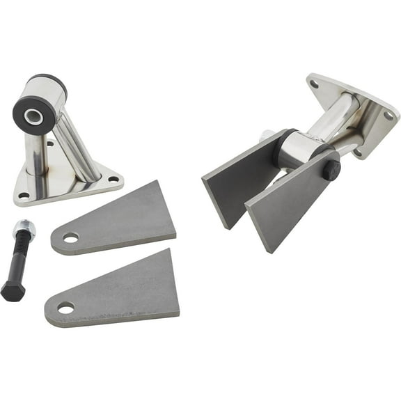 SBC/BBC Chevy V8 Engine Weld-In Motor Mount Kit, Stainless