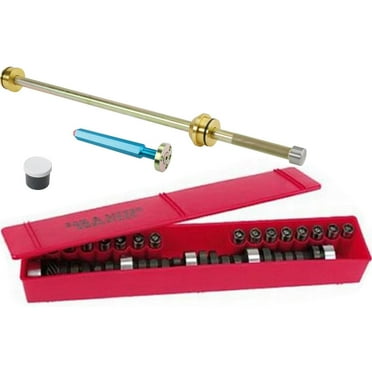 SBC Camshaft Installation and Removal Kit, Designed for Small Block Chevy / 90 degree V6 Cam Bearings, Includes Cam Bearing Driver, Camshaft Install Tool, Organizer Box, Rev Lube