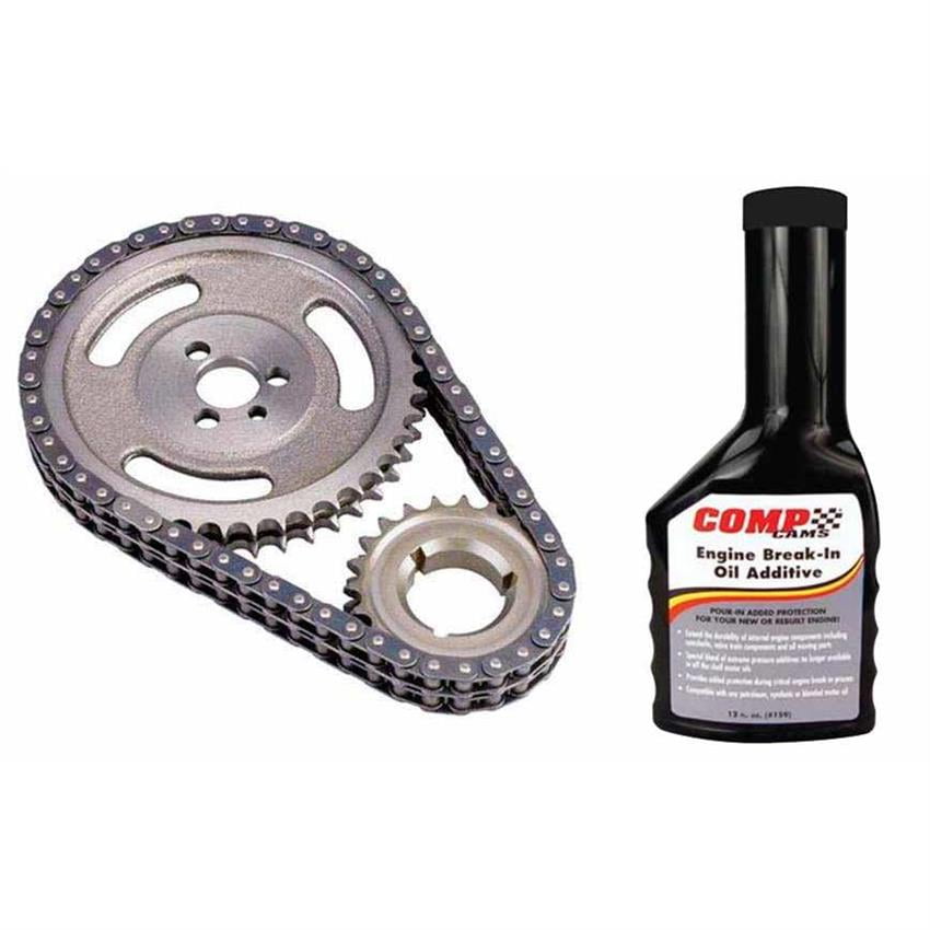 SBC Double Roller Timing Chain and Engine Break in Lube
