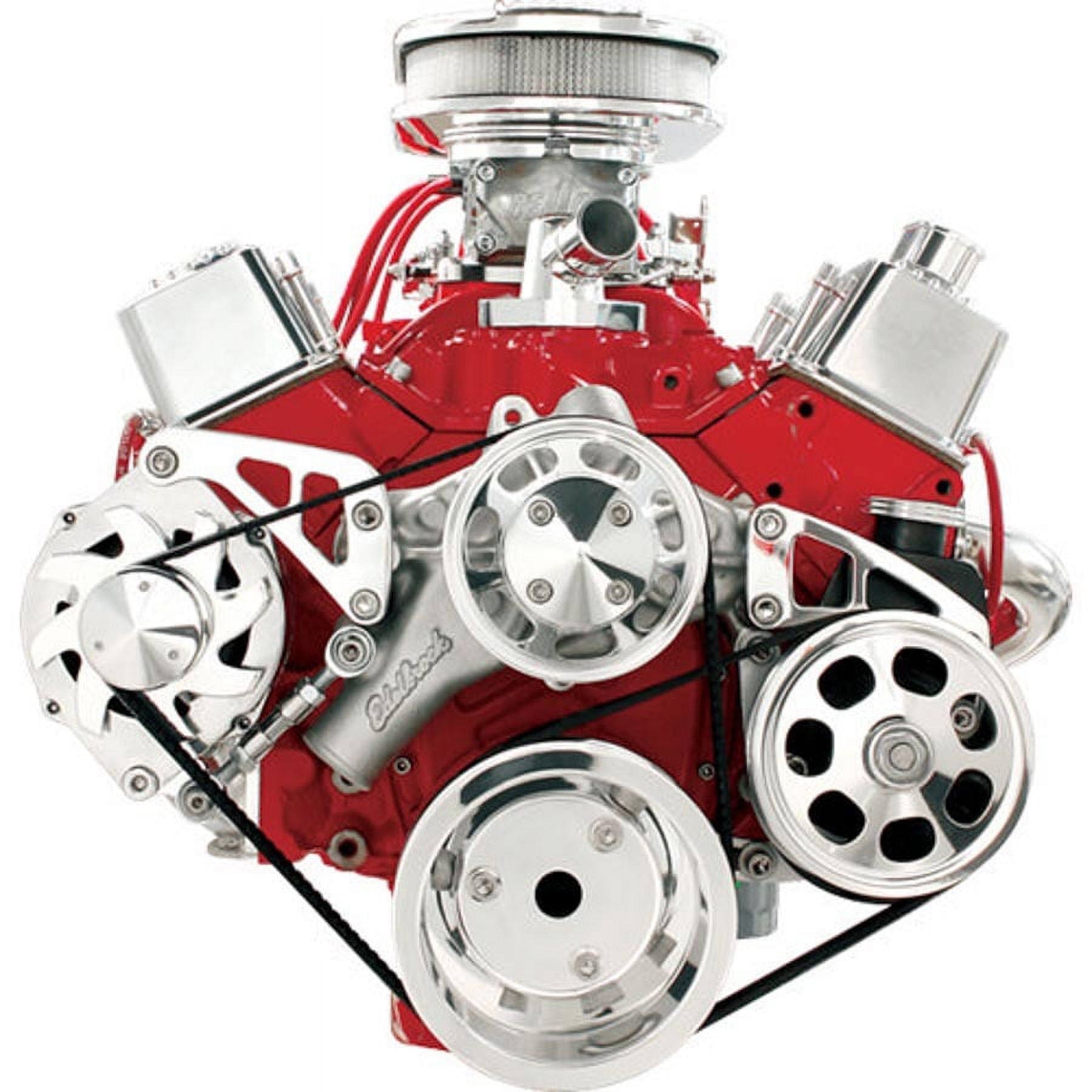 Billet Specialties Pulley Kit SBC LWP Serpentine Conversion Kit Billet Specialties Pulley Kit SBC LWP Serpentine Conversion Kit