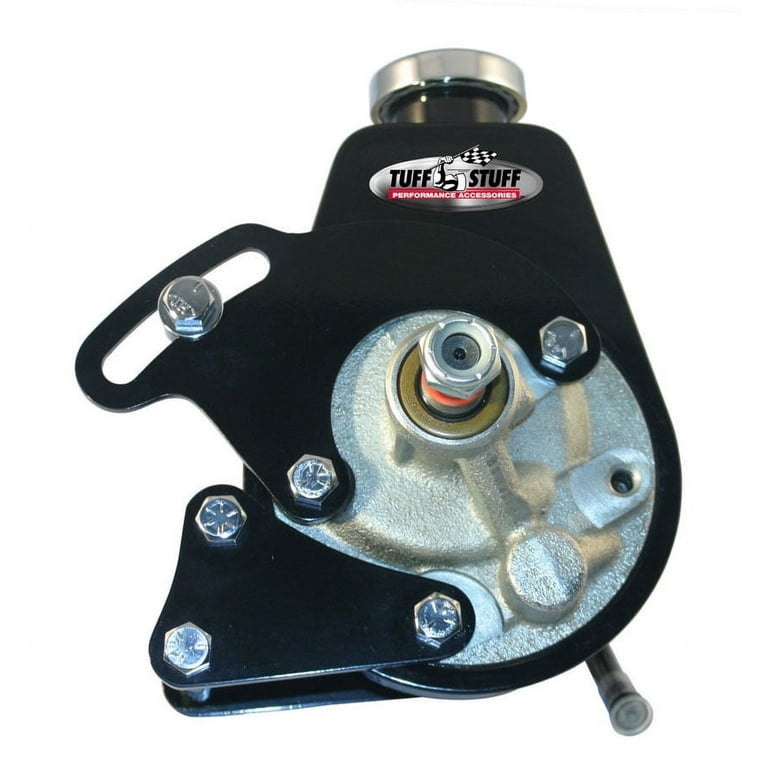 Tuff-Stuff SBC Power Steering Bracket LWP Black Tuff-Stuff SBC Power Steering Bracket LWP Black