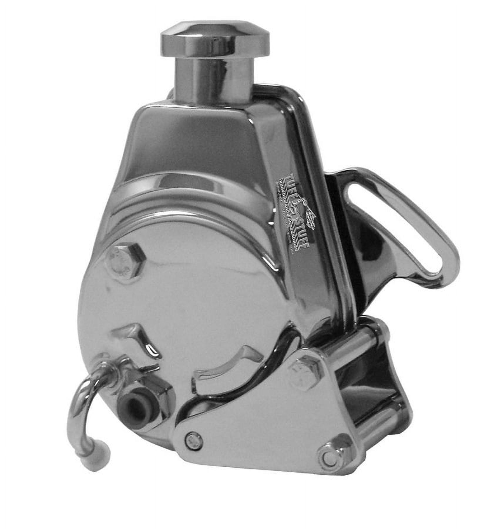Tuff-Stuff SBC Power Steering Bracket LWP Chrome Tuff-Stuff SBC Power Steering Bracket LWP Chrome
