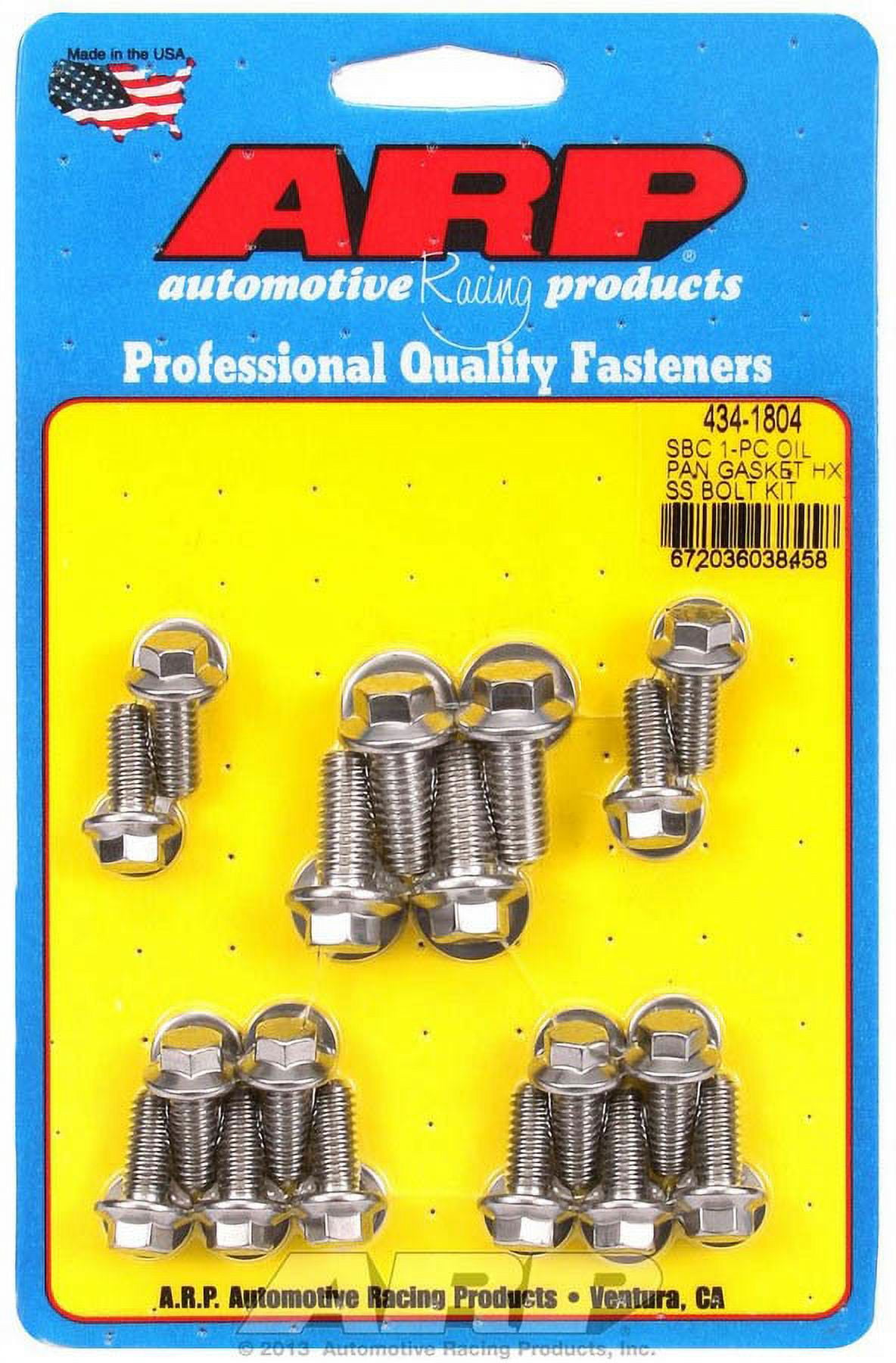 ARP BBC S/S Oil Pan Bolt Kit 6pt ARP BBC S/S Oil Pan Bolt Kit 6pt