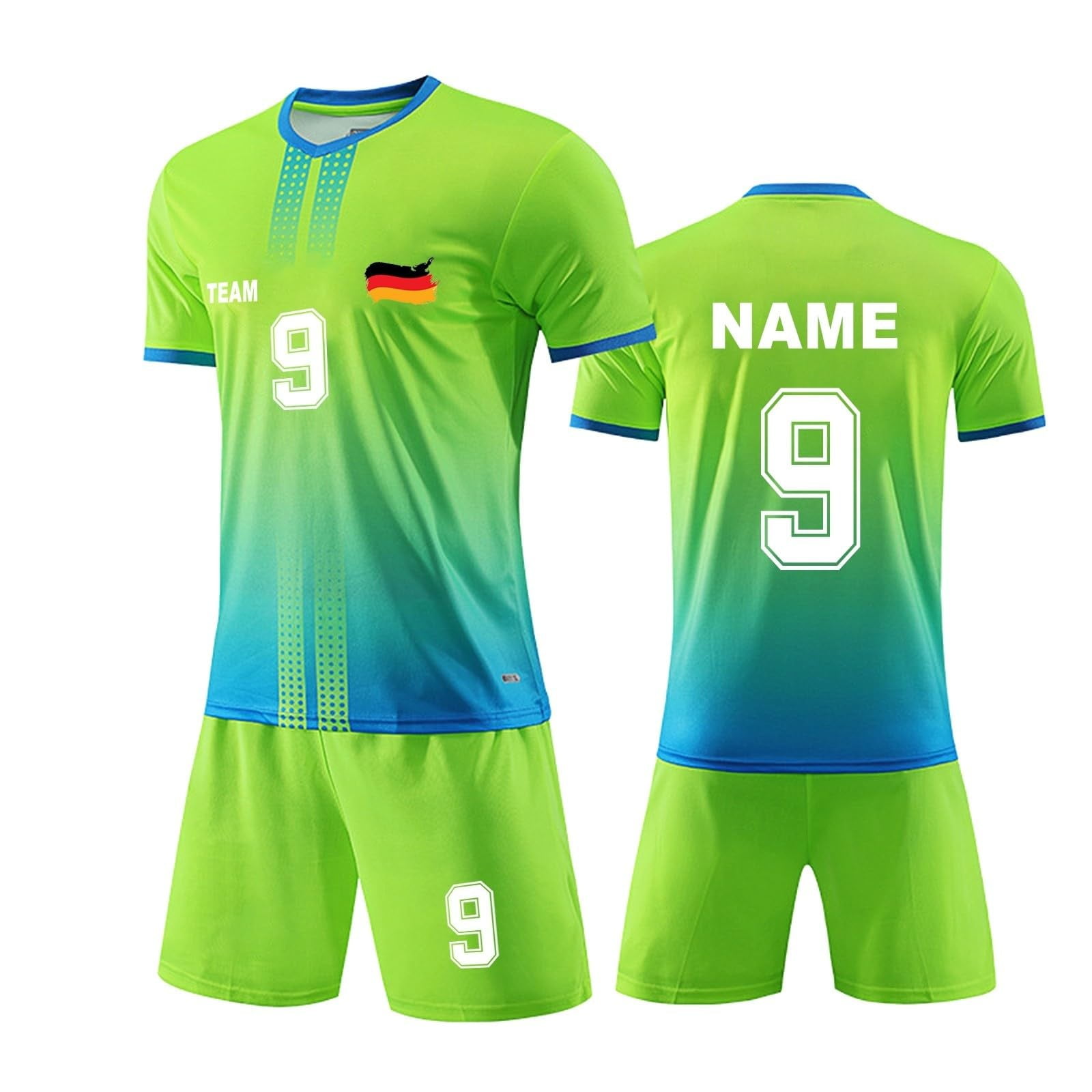 SBCKJ Men's Suits Germany Football With Name Number Logo Boys