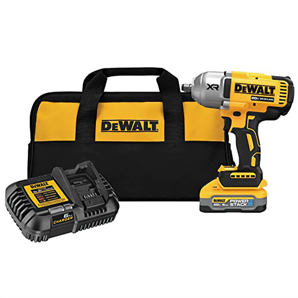 SBD DEWALT 20V MAX 1/2 HIGH TORQUE IW PS KIT DCF900H1