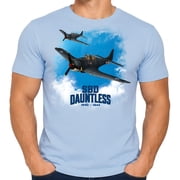SBD Dauntless Light Blue Adult T-Shirt-Small