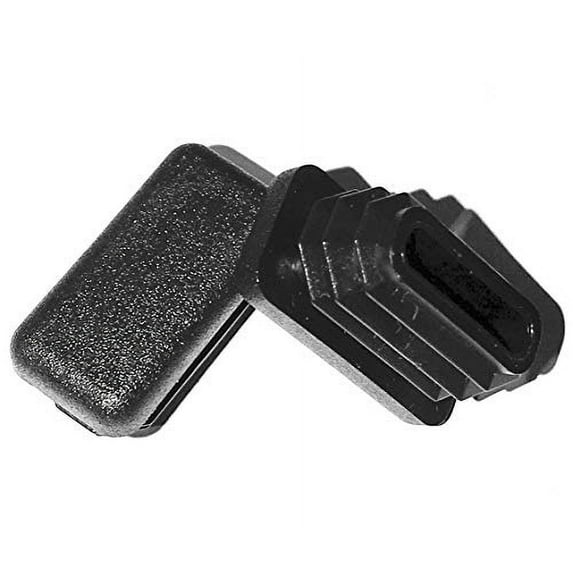 SBDs (Pack of 4) 1 x 1/2 inch Rectangle Plastic Plugs | 16-18 Ga (for Hole Size 0.87" - 0.90" L x 0.37" - 0.40" W) | Tubing Wall Thickness .065" - .049" |