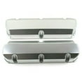 thumbnail image 1 of SBF Fabricated Tall Aluminum Valve Cover - Short Bolts without Holes, Clear Anodized, 1 of 1