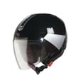 thumbnail image 1 of SBH-5 Vic Two Tone Glossy Black+SIlver Open Face Clear Visor M Size 580MM, 1 of 5