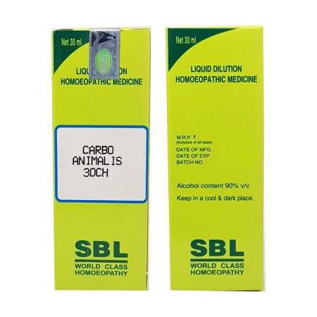SBL Carbo Animalis Dilution 30 CH