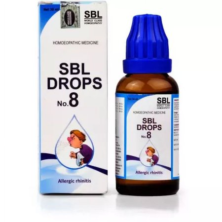 SBL Drops No. 8 (for Allergic Rhinitis) 30ml