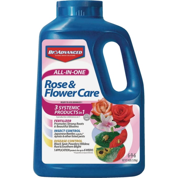 SBM BioAdvanced All-in-1 Rose Insect Killer & Disease Control - Pack of 4