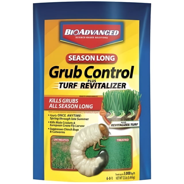 Insect Control Grubs Bayer Advanced 12 Lb. Season Long Grub Killer, Lawn Insecticide for ...