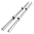 thumbnail image 1 of SBR20 Linear Rail Kit 1200mm - 2 Rails & 4 Blocks, CNC Router Guide, Automated Machines, DIY Projects, SBR20UU Bearing Slides, 1 of 7
