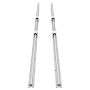 SBR20 Linear Rail Kit 2Pcs 2000mm 78.74 Inch Fully Supported Linear Motion Guide Rails with 4Pcs Bearing Slide Blocks for Cutting Grinding Milling Drilling Machines