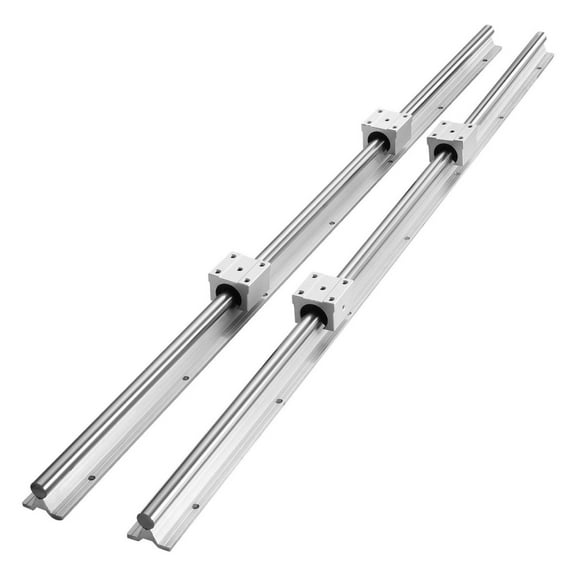 SBR20 Linear Rail Kit 800mm - 2 Rails & 4 Blocks - CNC, Automation, DIY