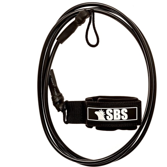 SBS - 8ft Soft Top Leash - 8' Replacement Leash for Wavestorm and Other SoftTop Surfboards