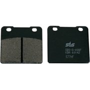SBS HF Ceramic Brake Pads for Street & Cruiser Motorcycles, Organic Base, Front/Rear, Set of 2 577HF
