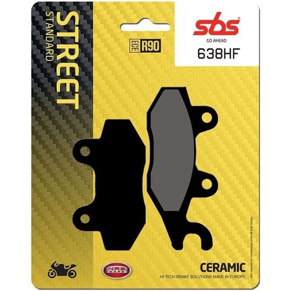 SBS HF - Ceramic Brake Pads (638HF)