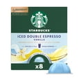 thumbnail image 1 of Starbucks by Nespresso Vertuo, Iced Double Espresso Vanilla Flavored Coffee, 8 Pods, 1 of 8