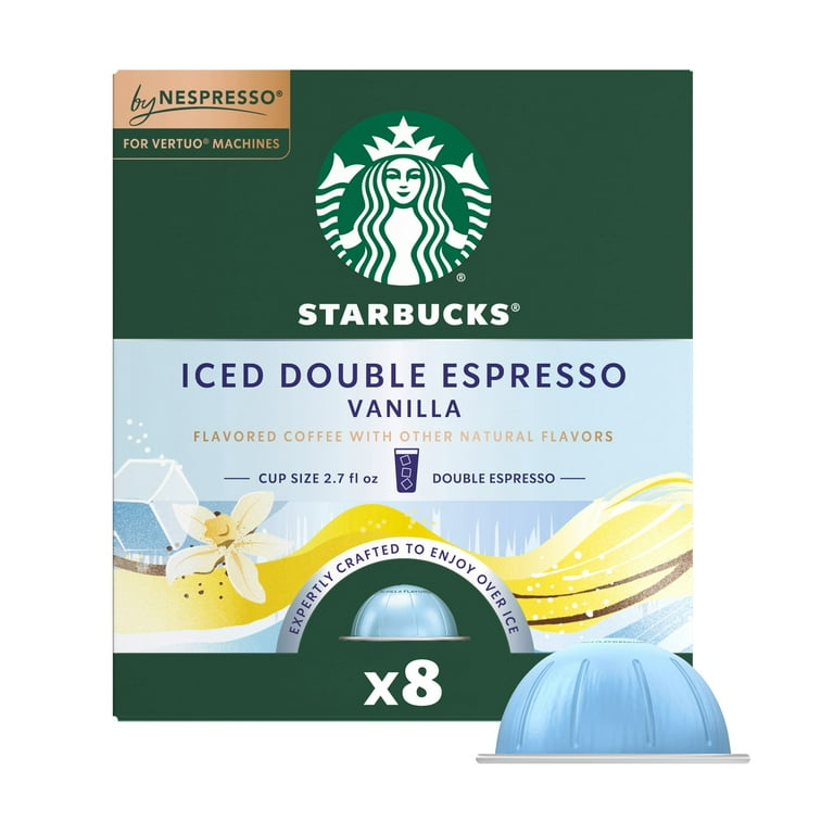 Starbucks by Nespresso Vertuo, Iced Double Espresso Vanilla