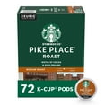 thumbnail image 1 of Starbucks Pike Place Roast, Medium Roast Keurig K-Cup Coffee Pods, 100% Arabica, 72 Count, 1 of 8
