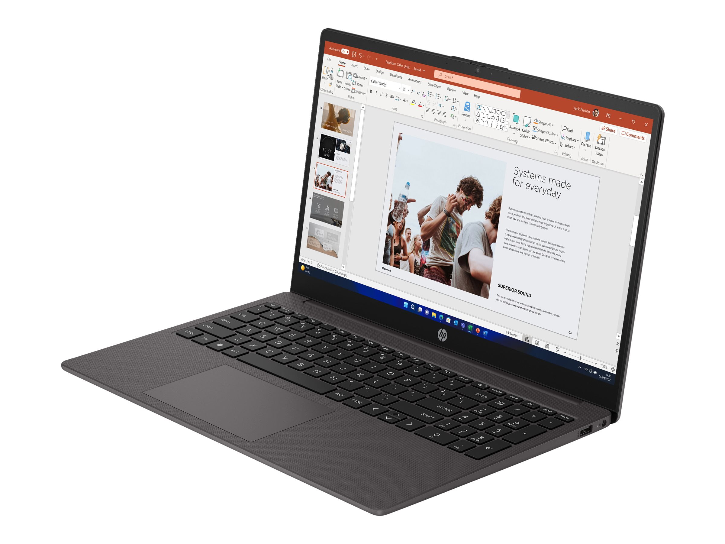 Windowsノート本体 HP Laptop 15-fc0003AU AMD Ryzen 5 7530U HP Laptop AMD Ryzen 5 7530U 8GB Memory 256 GB NVMe SSD AMD